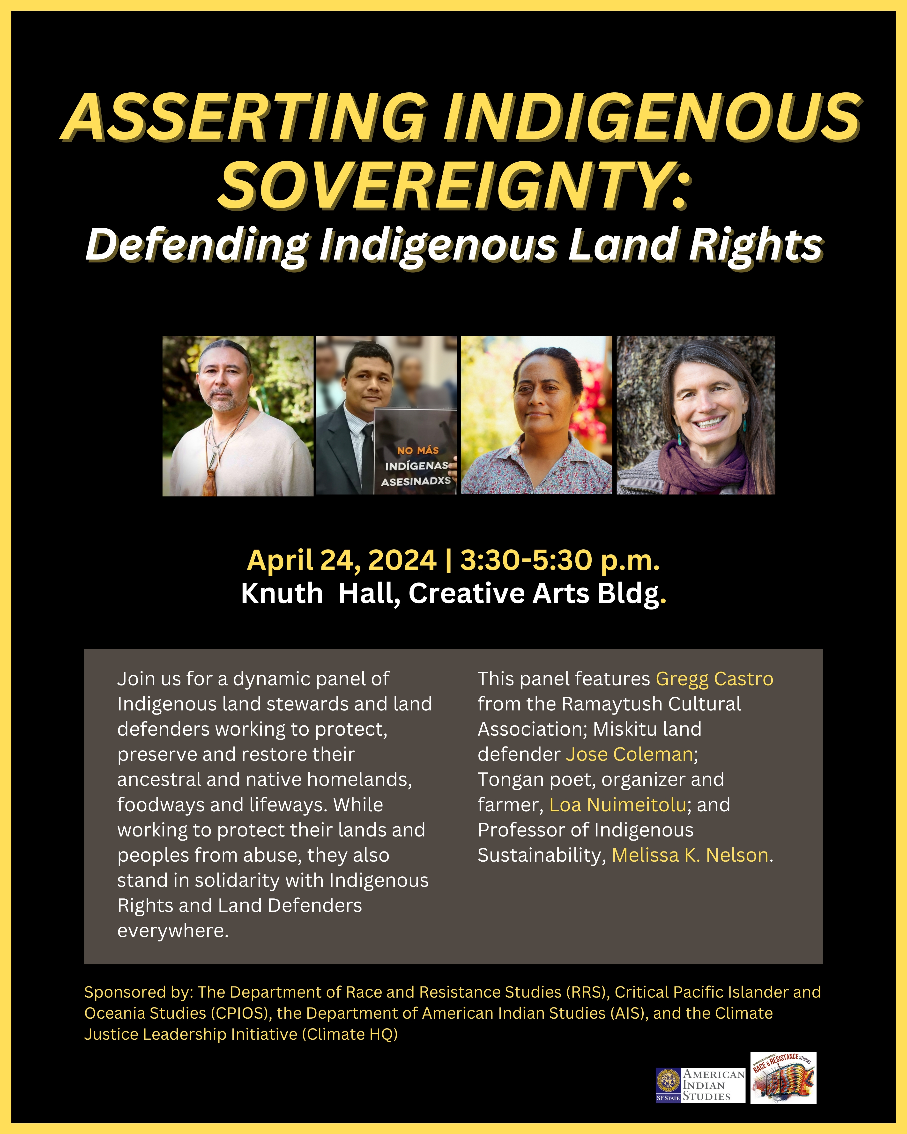 ASSERTING INDIGENOUS SOVEREIGNTY: Defending Indigenous Land Rights ...